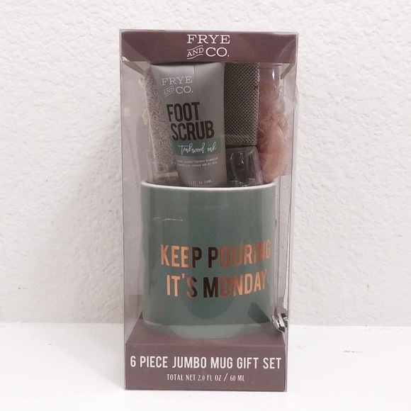Frye Jumbo 6-Piece Mug Gift Set Mug NWT - Picture 7 of 9